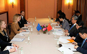 歐中外長會面 歐盟再促中勿供俄軍民兩用產品