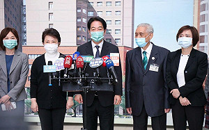 盧秀燕陪賴總統關懷氣爆傷者 中市府：中央地方合作提供關懷協助