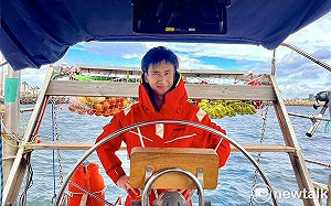 捷報！最快樂的探險家陳懷璞無動力帆船航越北大西洋成功