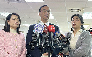 黃國昌當選主席   朱立倫避談深化2026藍白合  僅說共推民生法案 