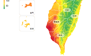 冷氣團影響!空汙擴散條件差 西南部「空品亮紅燈」