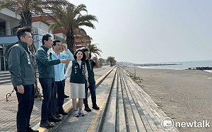 守護台南海岸線 林俊憲爭取2.8億離岸堤經費鞏固黃金海岸