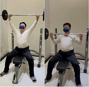 人在哪?傅崐萁曬「在家」健身照  八炯公布赴港航班嗆:當我們內應瞎了?