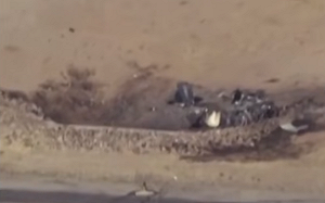 (影) 飛航安全又出事! 美國2架小飛機空中相撞致2死 墜毀地一片焦黑