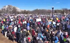 (影) 報稅期間 美國稅局竟被逼裁員6千人! 全美多地爆發反川普與馬斯克遊行