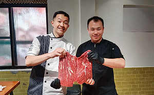 台中新光三越金牌庖丁 氣爆後會高雄火鍋職人相互取經