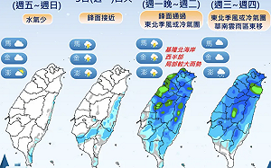 今溫暖如夏飆30度以上高溫 吳德榮:下週冷鋒南下溫差超過15度