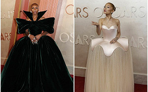 【奧斯卡97】眾星紅毯閃亮登場　《魔法壞女巫》都走誇張路線