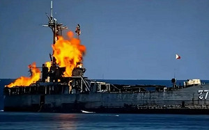 馬德雷山號突然起火! 畫面曝光 疑似為這原因 中國痛批：汙染周邊環境