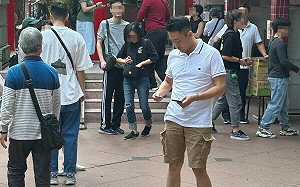 汪小菲低調來台　帶新婚妻與女兒拜拜求好運