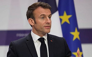 不指望美國了？ 馬克宏喊話：歐洲須加強軍備「獨立」協防烏克蘭