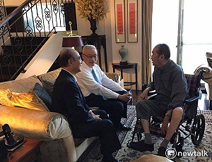 關係解凍?  吳敦義與王金平共同探李敖