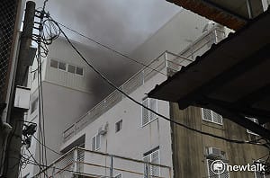 台電救火跑得比消防車快  民眾：被罵怕了吧