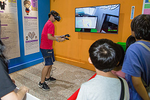 桃機飛行日常主題展 VR挑戰安檢任務