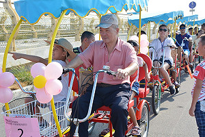 桃園一區一家庭服務中心 親子共遊傳愛推長照2.0