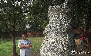 5千個回收鋁片 打造出青蛙傳奇