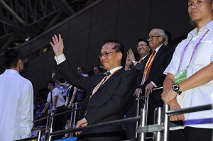 林全:譴責暴力 徹查違法 保護選手觀眾安全