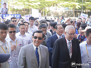 吳敦義就任黨主席  歷任黨主席齊聚捧場