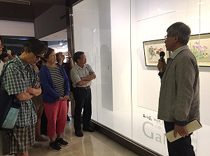 工筆畫一幅要三週   教授畫家樂此不疲