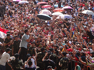 雨傘這次不革命  印尼文化嘉年華熱力搖滾