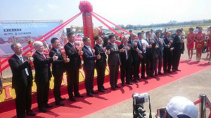 台中港40年首件重大外資 三井OUTLET動土