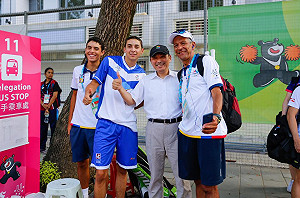 世大運維安   侯友宜 : 選手村提高見警率