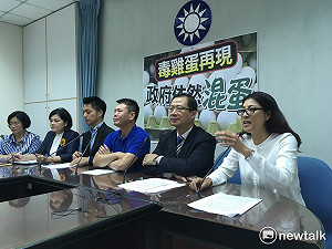 又現毒蛋風波　藍批農委會、食藥署要負責
