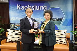 會見谷崎泰明 陳菊：台日互補創雙贏