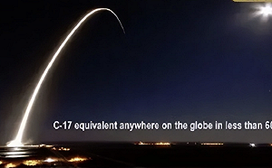 一小時內可抵達全球！用大型火箭直接投送部隊上戰場 美軍準備動手了,,,,,