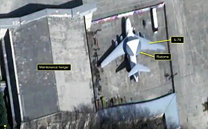 北韓首架空中預警機曝光! 衛星拍到伊爾-76神秘改裝 雷達比空警-2000更大