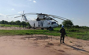 （影）聯合國2直升機在南蘇丹遭襲! 含南蘇丹將軍在內 27人傷亡