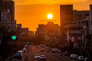 曼哈頓懸日「抵嘉」!嘉義3/11起連3天可見懸日奇觀