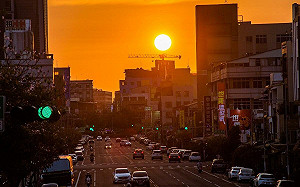 曼哈頓懸日「抵嘉」！嘉義3/11起連3天可見懸日奇觀