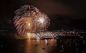 史奴比回來了!澎湖海上花火節無人機秀「即日起復飛」