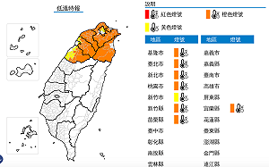 強烈大陸冷氣團襲台！7縣市低溫特報 下探10度以下 
