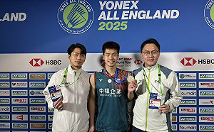 全英羽球賽李佳豪鍍銀 球王盛讚：應該是我要輸