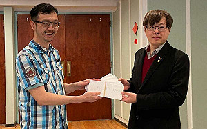 近百紐約台僑搶簽罷免連署 基進王興煥見證並帶回連署書