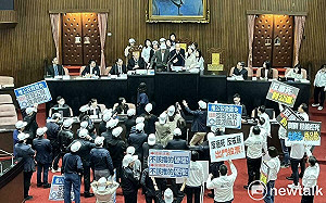 (影) 吳思瑤怒控新黨闖立院直播辱罵綠委 陳玉珍添亂釀議事停擺拖延