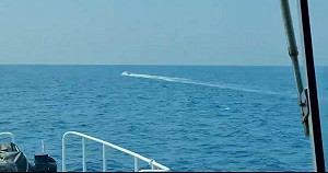 中國快艇疑越界澎湖捕魚 海巡隊強勢驅離