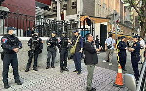 直擊》防狼來了！北市特勤進駐立院 綠批韓國瑜讓紅、黑入侵國會