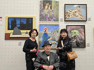 療癒系畫家黃琯予赴東京交流會展 展現書畫藝術多元文化