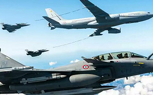 警告俄國! 法國空軍進行大規模核攻擊演習 50架戰機、加油機、預警機展雄風