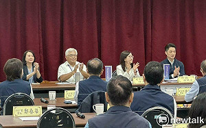 蔣萬安被問是否查藍營辦摸彩反罷免 王鴻薇搶話喊：這非市政問題