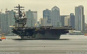 服役生涯「最後一舞」？！尼米茲號26日自聖地牙哥出發前往西太平洋