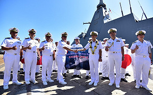 日本能代號寫紀錄！海自船艦首次停靠菲律賓蘇比克  釋「日菲聯手」訊號