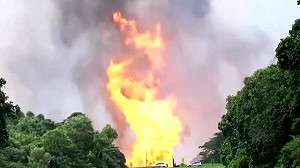 (影) 「一帶一路」又出事! 馬來西亞天然氣管道爆炸33傷 與豆腐渣工程有關