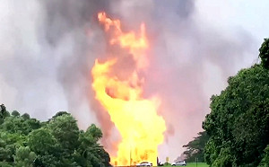 (影) 「一帶一路」又出事! 馬來西亞天然氣管道爆炸33傷 與豆腐渣工程有關