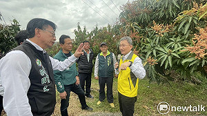 極端氣候影響酪梨芒果著果率 郭國文、林俊憲會勘爭取災損補助