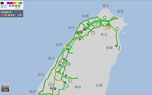 連假出遊一早就塞車 國3往國5部份路段時速不到40公里