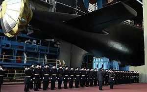 比被打沉的莫斯科號還大! 衛星拍到俄建黑海旗艦 普丁宣佈新攻擊核潛艇下水